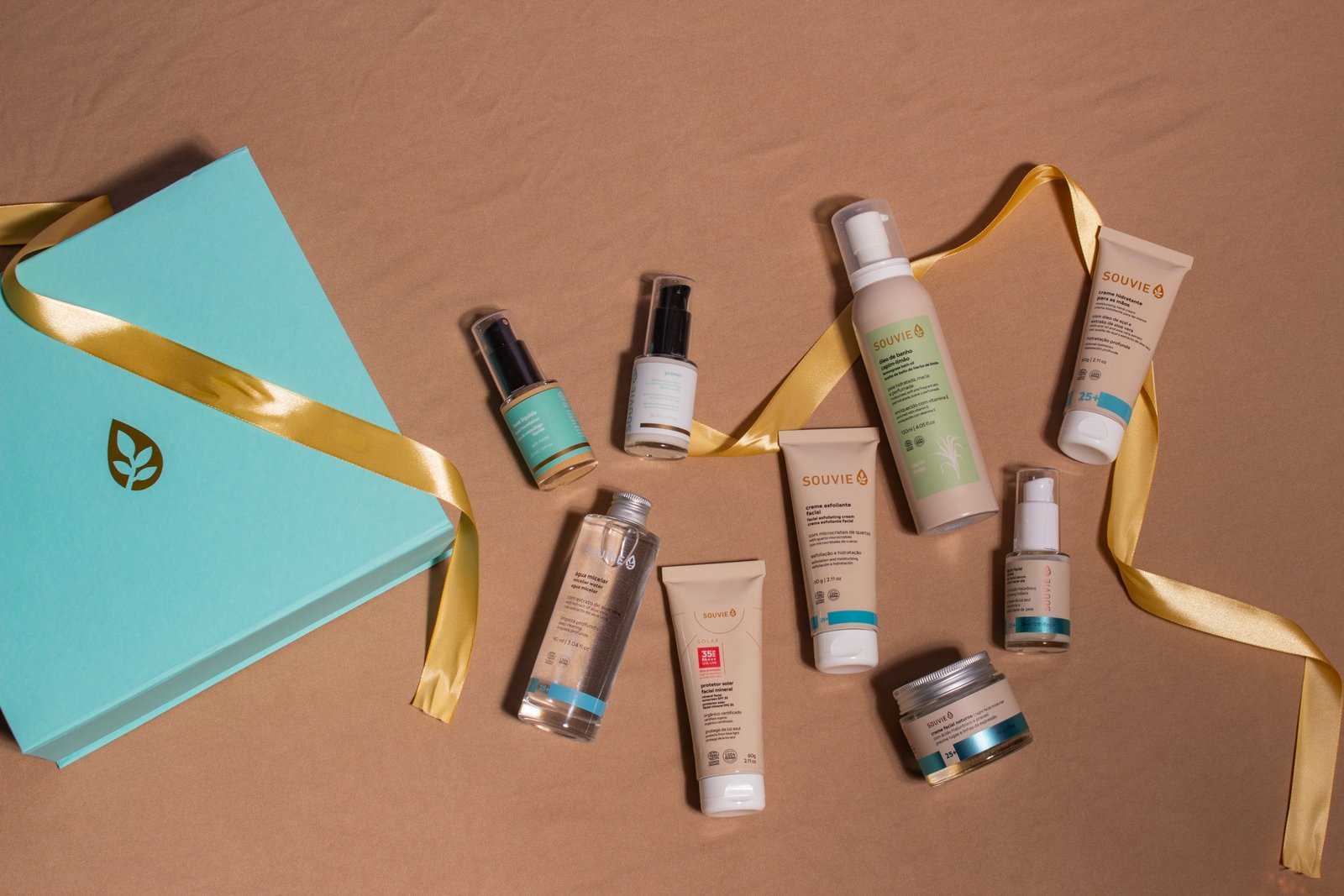 Cosméticos orgânicos Souvie em destaque