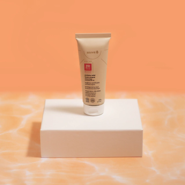 PROTETOR SOLAR FACIAL MINERAL FPS35 60G - Souvie